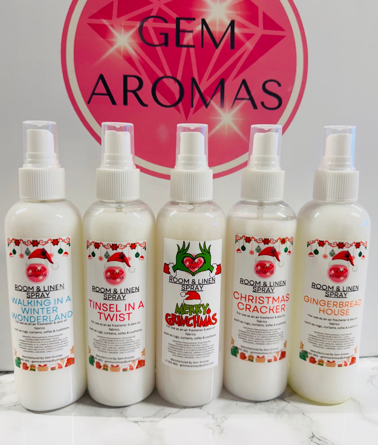 Christmas Room & Linen Sprays