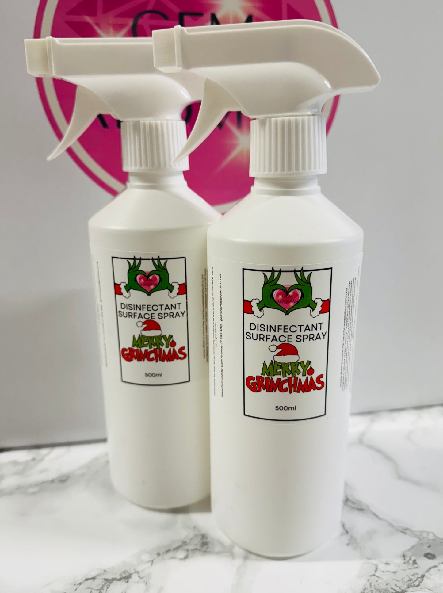 Christmas Disinfectant Surface Cleaning Spray