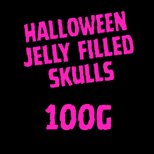 Halloween Jelly Filled Skulls