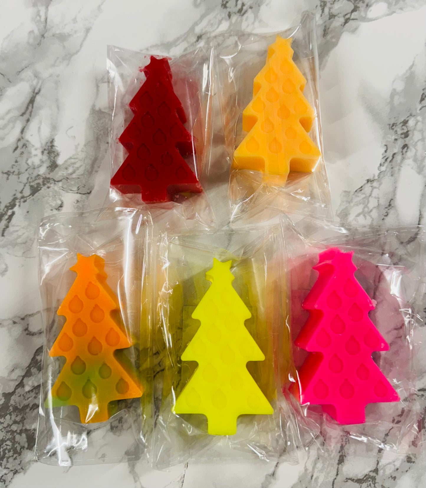 Wax Christmas Trees