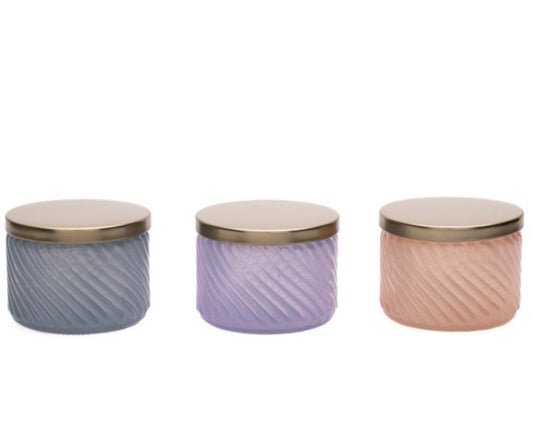 Large Double Wick Coloured Candle